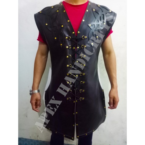 Leather Body Armour APX-004