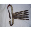 Roman Leather Belt with brass buttons  APX-1205