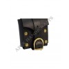 Medieval Leather Pouch with Brass Button APX-1042