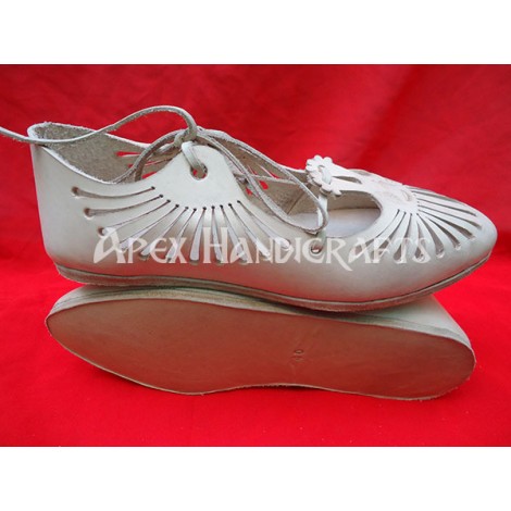 Roman Leather Ladies Shoes APX-314