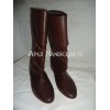 Knee-high boots with buckles APX-336