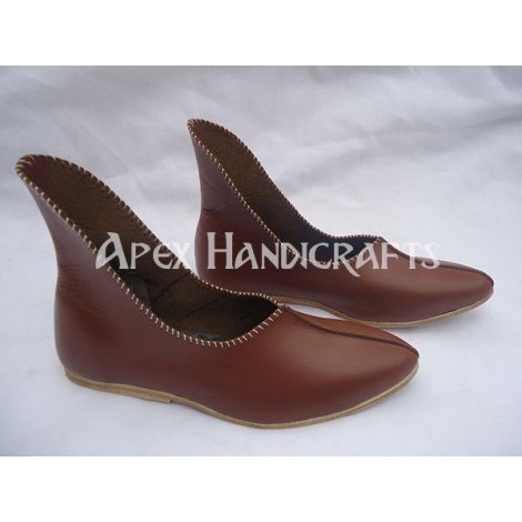 Medieval Leather shoes APX-338