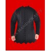 Medieval black gambeson APX-910