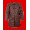 Medieval brown  gambeson with buttons  APX-915
