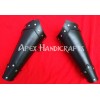 Leather Leg Guard with Brass button Fittings APX-102