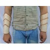 Leather Arm Guard with Brass button Fittings APX-166