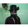 Leather Mask black color APX-1256