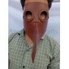 Leather Mask Red color APX-1257