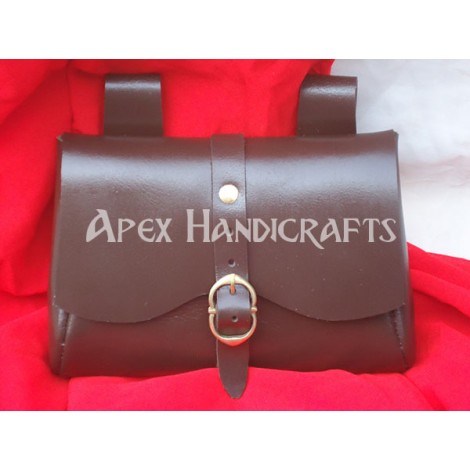 Medieval Leather Pouch APX-1011