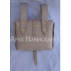 Medieval Leather Pouch with and Leather Etching APX-1005
