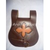 Medieval Leather Pouch with Leather String APX-1007.