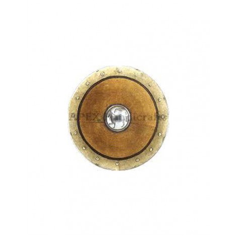 Greek Round Leather Shield APX-506