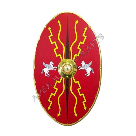 Wooden Roman Republican Shield APX-536