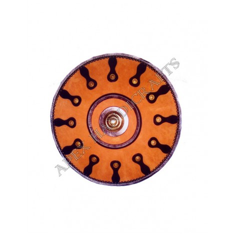 Roman Round Leather Shield APX-502