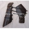 Leather Arm Guard with Brass button Fittings APX-155